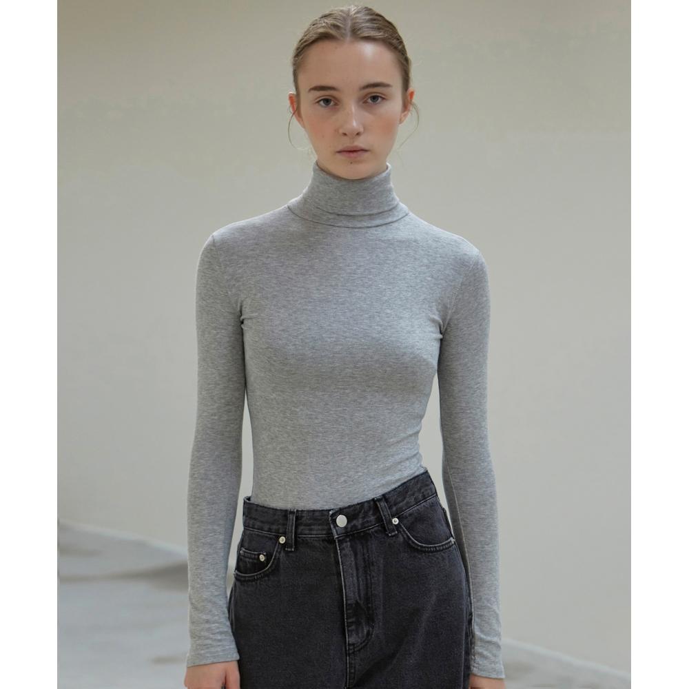 

NICK&NICOLE МЯГКАЯ ВОДОЛАЗКА ТРИКОТАЖНАЯ_СЕРАЯ