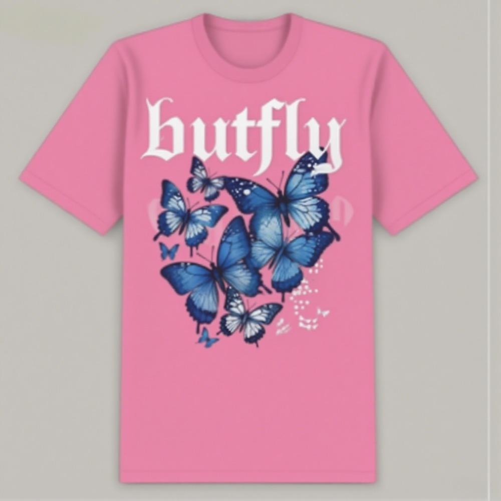 Women's New Emerging Art Daily Style Trend Printing Cotton Short-sleeved T-shirt Street Style Couple Tide Brand Breathable Tops