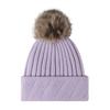 Machine Washable Winter Caps Knitted Hat for Women, Cold Weather Fleece Lined with Pom Thermal Hats Girls Pom, Chunky Snow Hat, Soft Ribbed