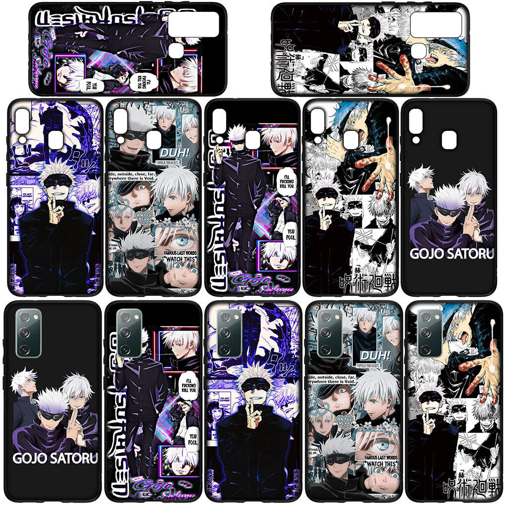 Phone Case for iPhone 17 16 15 Xiaomi Poco F8 F7 X7 X6 M8 C85 C75 C71 Redmi Note 14 13 12 11 Pro Max A4 14C 13C 15C Gojo Satoru Jujutsu Kaisen Anime