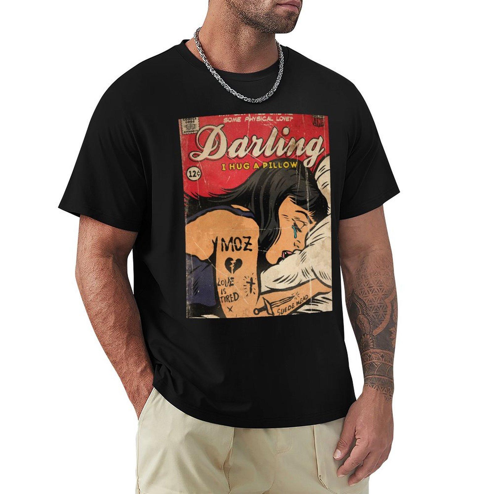 Darling Comics TShirt oversized t shirt Luxury man t shirt for men 4XL
