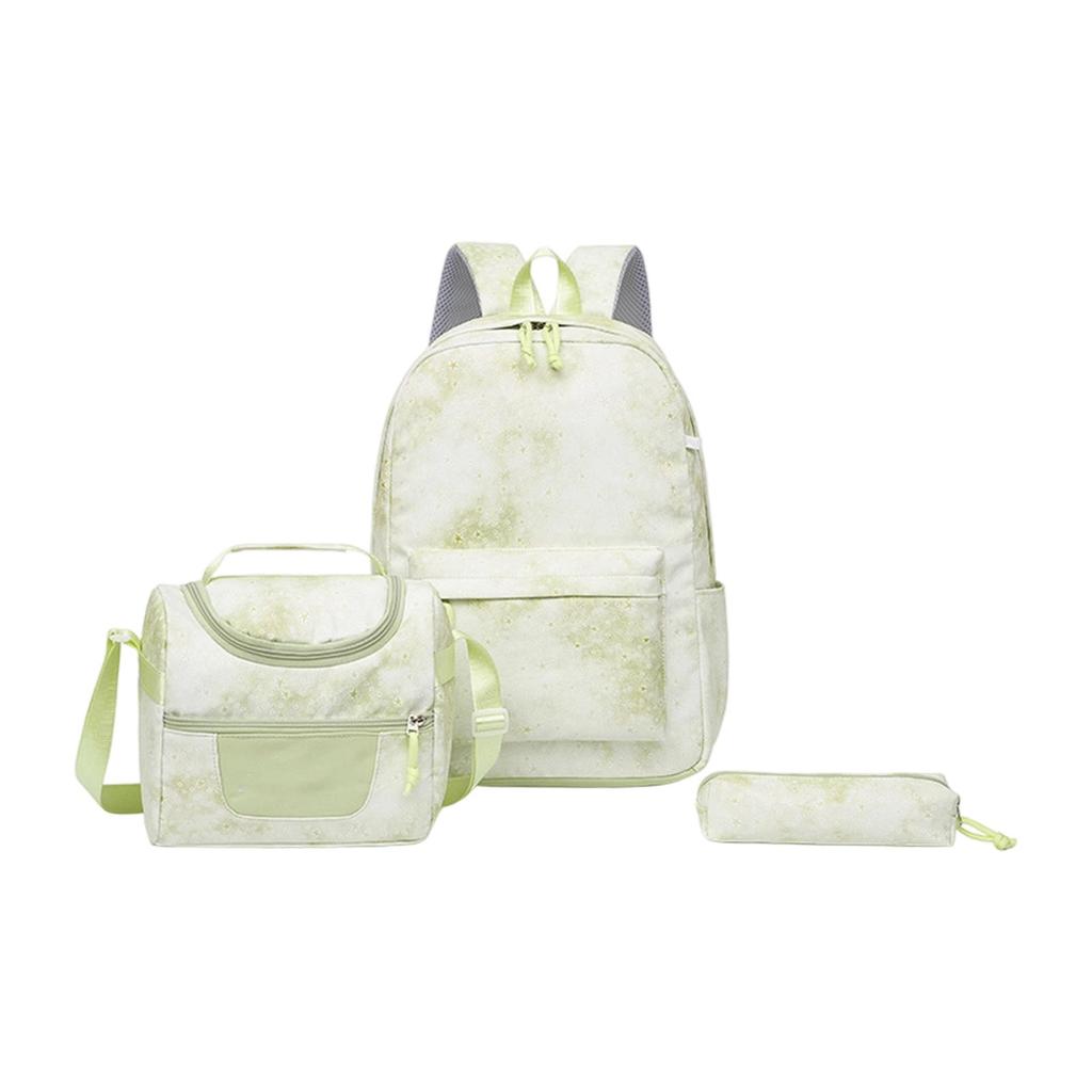 Schulrucksack mit Brotdose, Rucksack mit großem Fassungsvermögen für Schule, Reisen, Outdoor und den täglichen Gebrauch