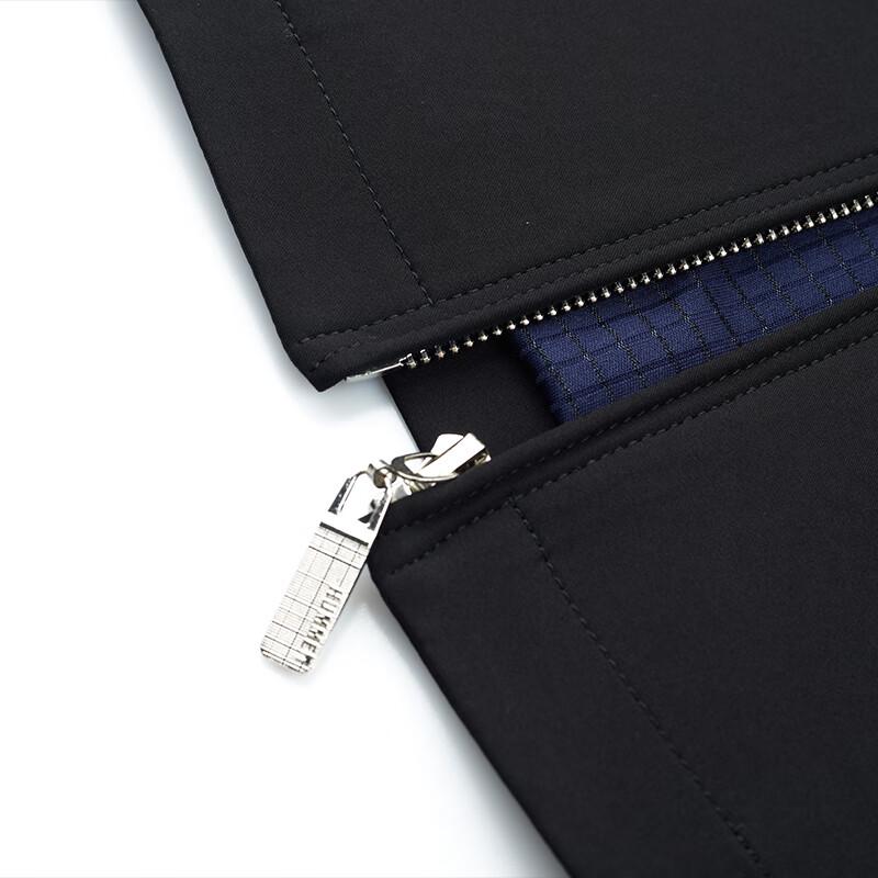 ROMON Men's Business Casual Lapel Jacket LMYC2029