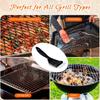 Outdoor Grill Brush and Scraper,Barbecue Grill Cleaning Brush Stainless Steel Wire Grill Brush BBQ Cleaner Accessories