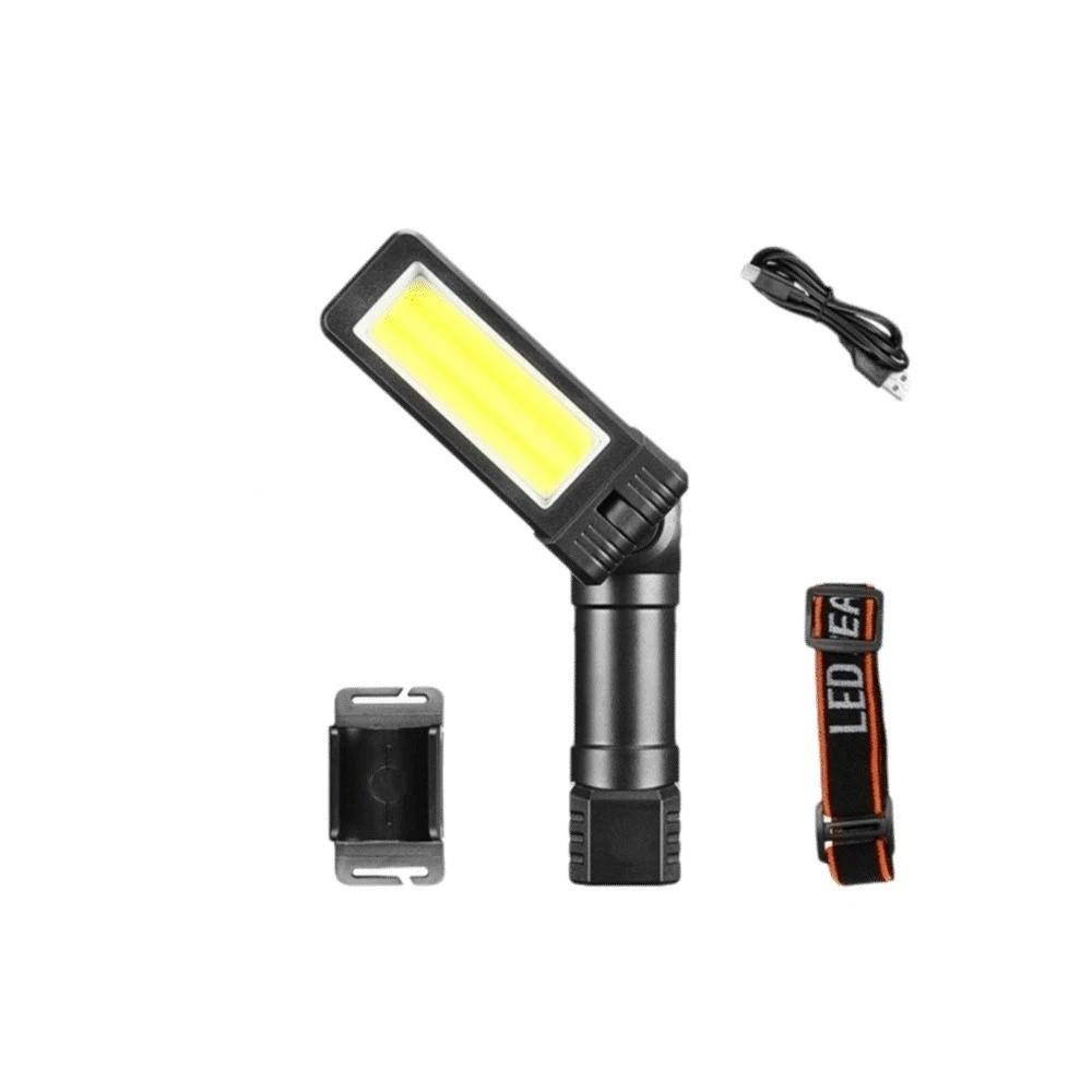 600 LM Brightness COB LED Work Light 1200 mAh Battery LED Warning Light Spot Lights  Camping Light