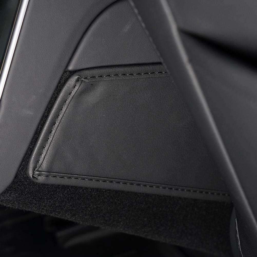 Protector de Kick de Apărare de Înaltă Calitate Protector Anti-Kick Negru Durabilitate Ușor de Curățat Pentru Tesla Model 3 2024 Material Piele
