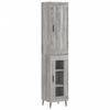Highboard Gray Sonoma 34.5 x 34 x 180 cm Particleboard