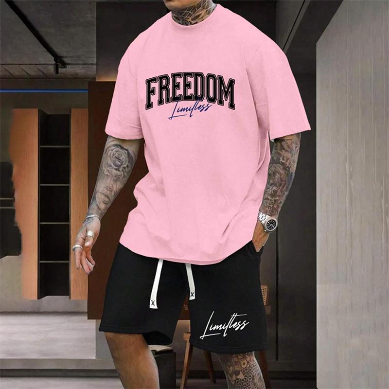 20024 Styl sportowy outdoorowy Garnitur męski Garnitur do koszykówki Letni strój rekreacyjny na wakacje nad morzem Męska domowa luźna wygodna piżama