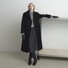 Classic Double Breasted Long Coat Kw5wh8420 10