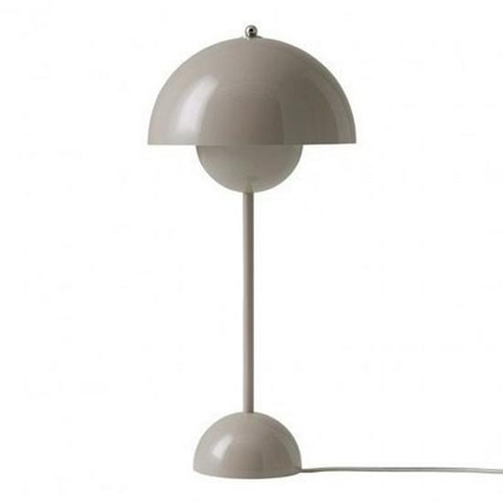 Nordic Modern Mushroom Bedside Lamp by Danish Designer - Creative Floral Bud Style for Bedroom or Wedding Decor.