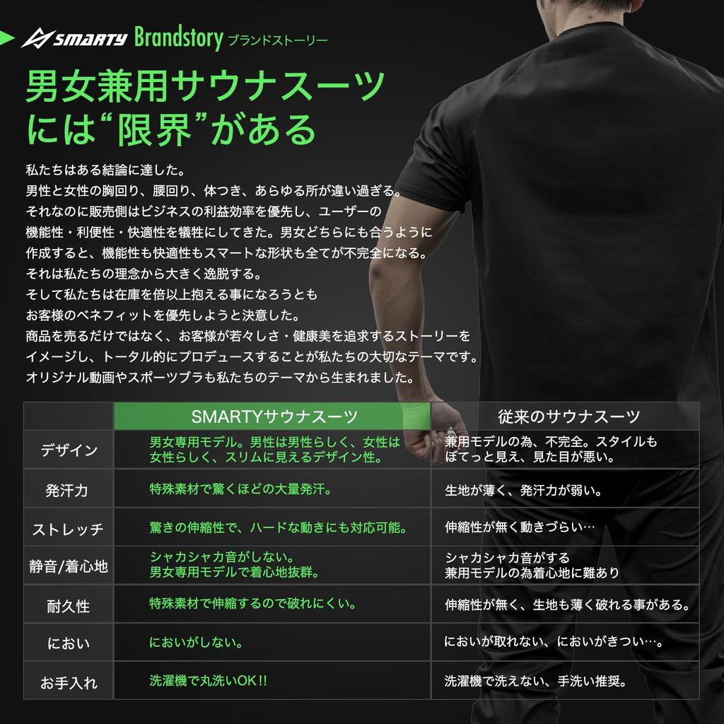 Smarty Short Sleeve Sauna Single Recommended by World Athletes Includes Perfect for Weight Heavy and Exercise Size Men's Suit, Item, & Video, Loss,