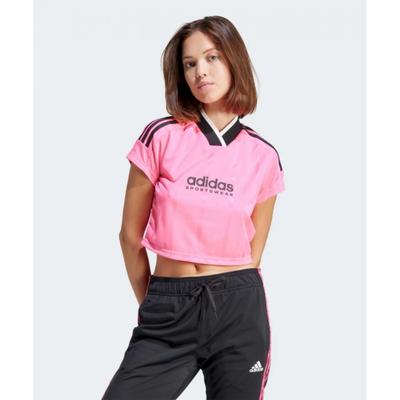 Tiro Crop Tee Pink Is0727