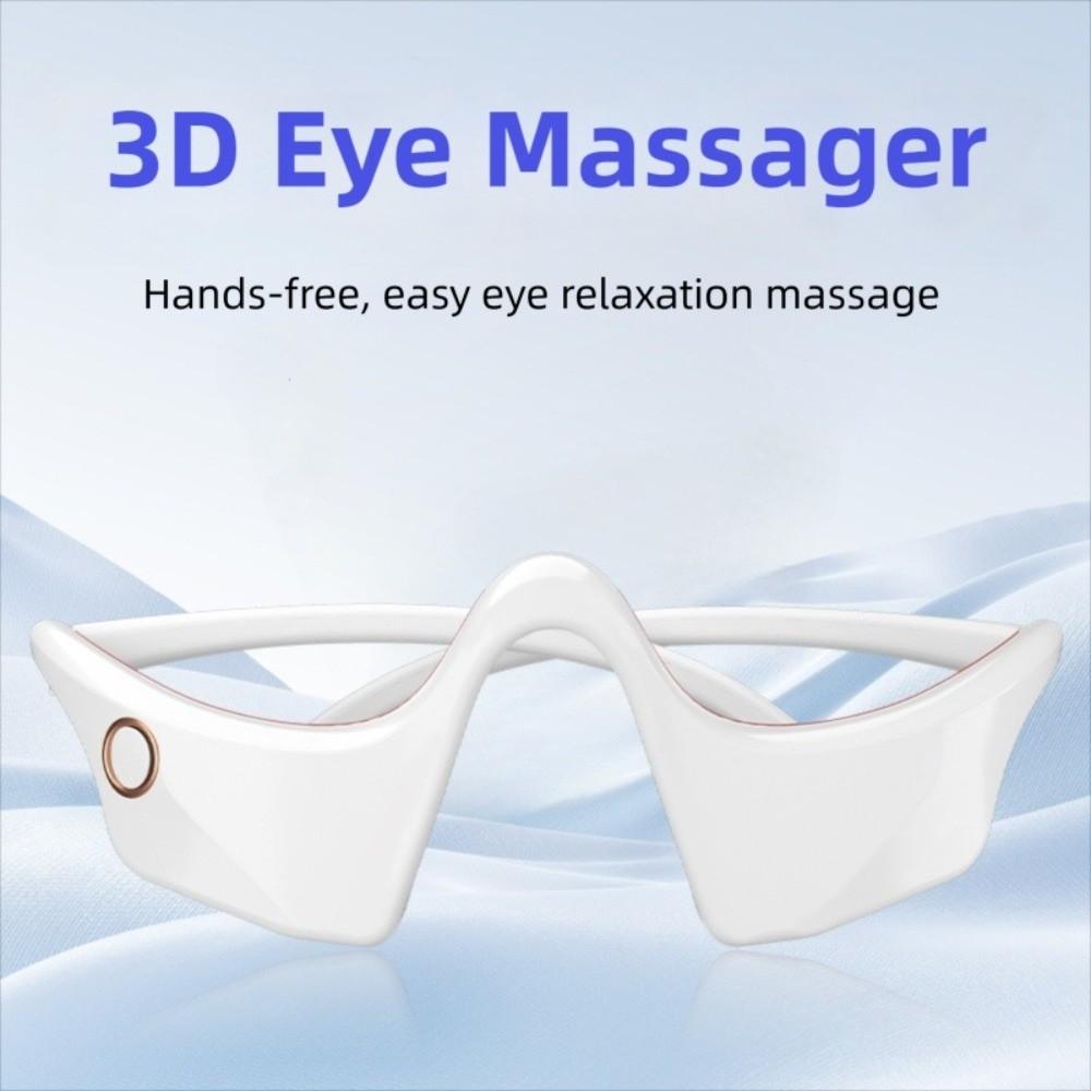 USB Rechargeable LED Eye Care Device 3 Modes Eye Massage Beauty Machine Eye Bags Removal