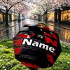 Custom Name Personalized BLEACH Print Umbrella, Auto Open Close, 8‑Rib Sturdy Frame, Commute Camping Hiking Use, Birthday Gift