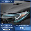 TPU Headlight Protective Film for Toyota Corolla GR 2023 2024 Transport & Smoke Anti-Scratch