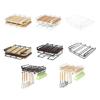 Practical Neat Hangings Rack for Cabinet Efficient Storage for Spoons and Mugs