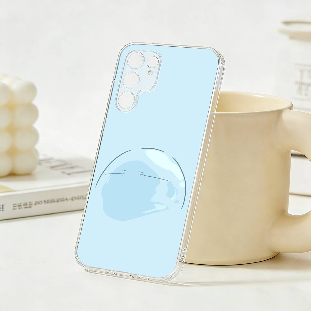 Slime Anime Rimuru Tempest Phone Case For Samsung S26, S25,S24,S21,S22,S23,S30,Ultra,Plus,5G,Transparent Cover