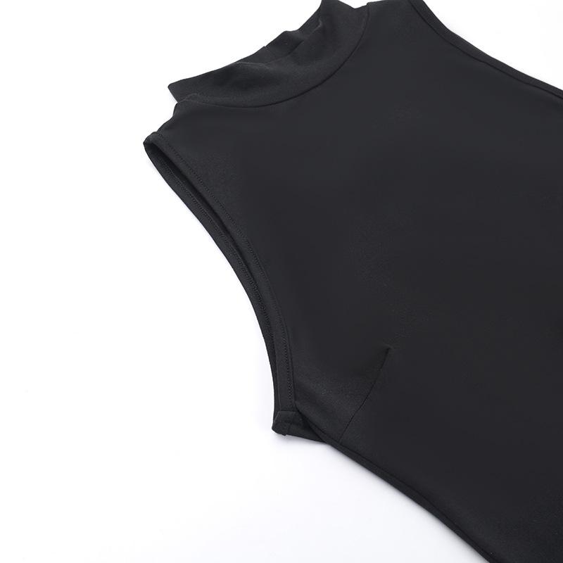 Frühlingskleid für Damen, Prominente, Ethos, sexy, schmale Basis, geteiltes Westekleid