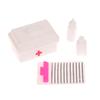 10Pcs/Set Dollhouse Miniature Hospital Stethoscope Mini Syringe Medical Appliances Medical Tool Model Medical Scene Decor Toys