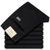 Cotton Men's Stretch Slim Jeans Green Soft Comfortable Casual Straight Denim Pants Trousers Large Size