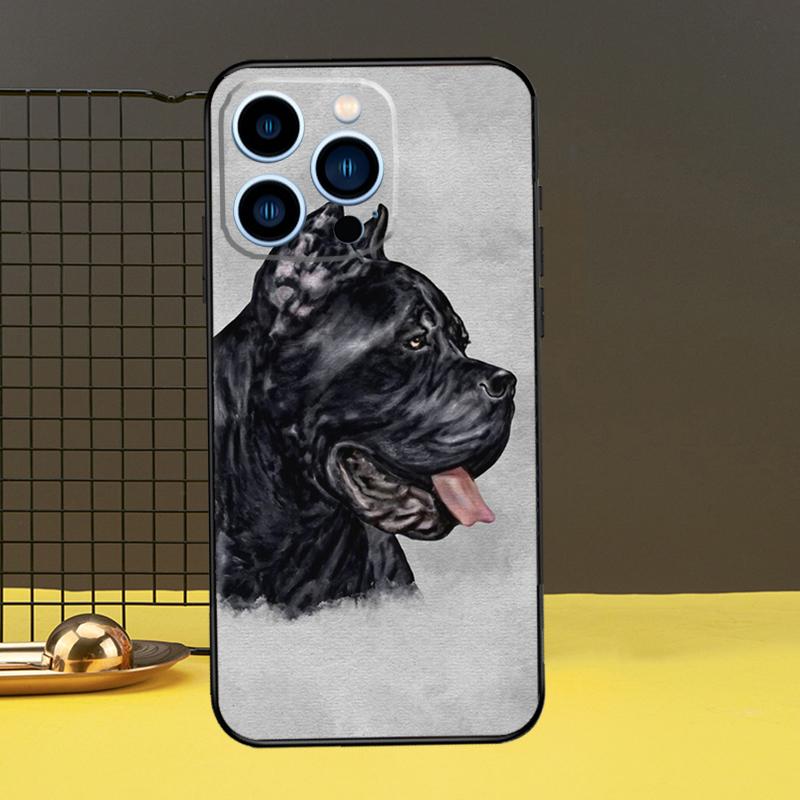 Cane Corso Italian Mastiff Phone Case For iPhone 16 15 14 13 12 11 Pro Max X XR XS Max 7 8 Plus 12 13 Mini Back Cover