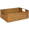 HandWoven Basket Rattan Wicker Basket Wicker Fruit Tea Snack Storage Basket Bread Picnic Basket Cosmetic Box House Ware