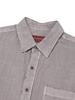 PSSHOPPER Pigment High-Density Damaged Shirt [Ash Brown]