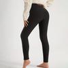 Women's High-waisted Women Pants Elastic Warmth Long Autumn and Winter Plus Velvet Warmth Thin Abdomen