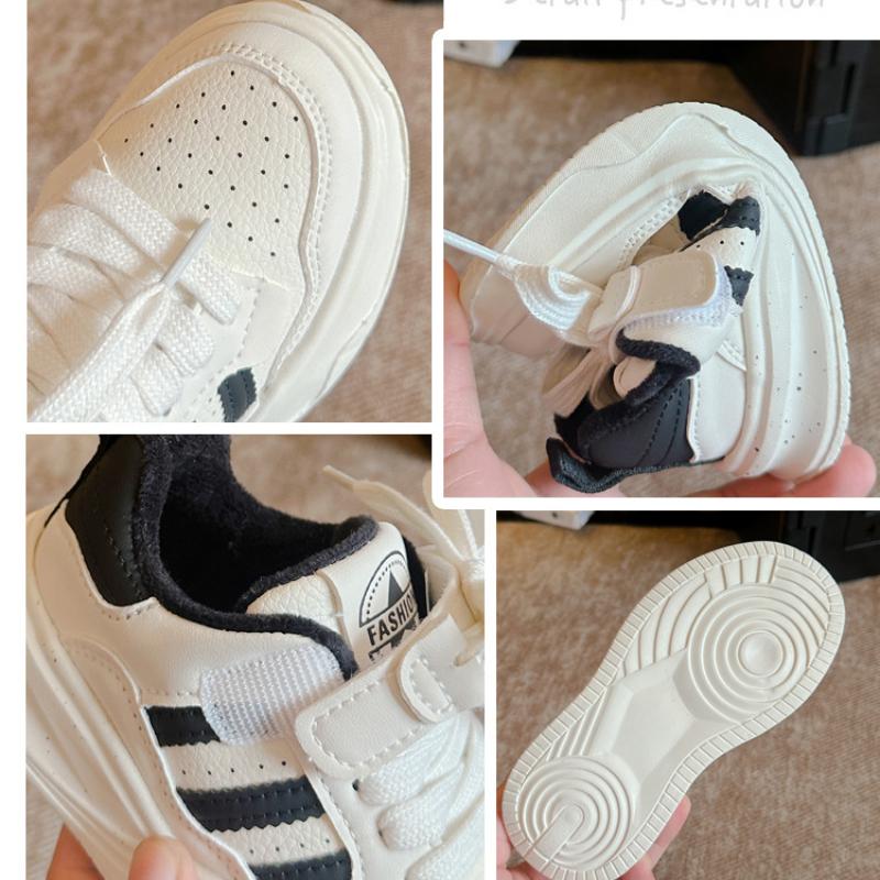 Winter Plus Velvet Warm Boys and Girls Casual Fashion Comfortable Soft Sole Sports Shoes