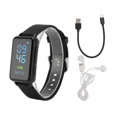 שעון מקליט קול נגן מוזיקה MP3 ספר אלקטרוני מסך IPS 1.47 אינץ' הפחתת רעשים קול דיגיטלי