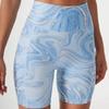 Europäisch-amerikanische hochtaillierte Yoga-Radshorts für Damen