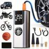 Portable Car Air Pump Electric Tire Inflator Air Compressor Intelligent Digital Tire Inflator For Car Motorcycle Bicycle Ball