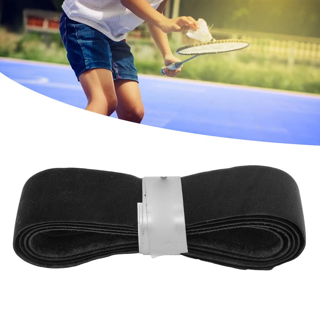 Cowhide Tennis Racquet Replacement Grips Wrapping Belt Badminton Racket Handle Tape Overgrip