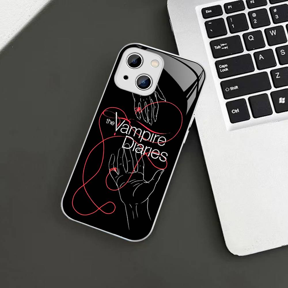The Vampire Diaries TV For IPhone 14 13 12 Mini 11 Pro XS Max X XR 14 Plus Tempered Glass Cover