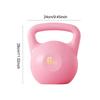 Kettlebell 2KG 4KG 6KG Kettlebell Dumbbell Water-filled Soft Kettlebell Anti Slip Grip for Home Gym Muscle Training Equipment