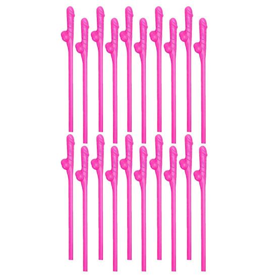 10/20Pcs Bachelorette Party Willy Straws Funny Drinking Straws for Girls Night Out Reusable Food Grade Plastic Straws Party Home Bar Accessories