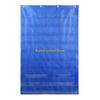 W89C Learning Pocket Chart Sentence Strips Holder Teaching Hanging Bag with Hook