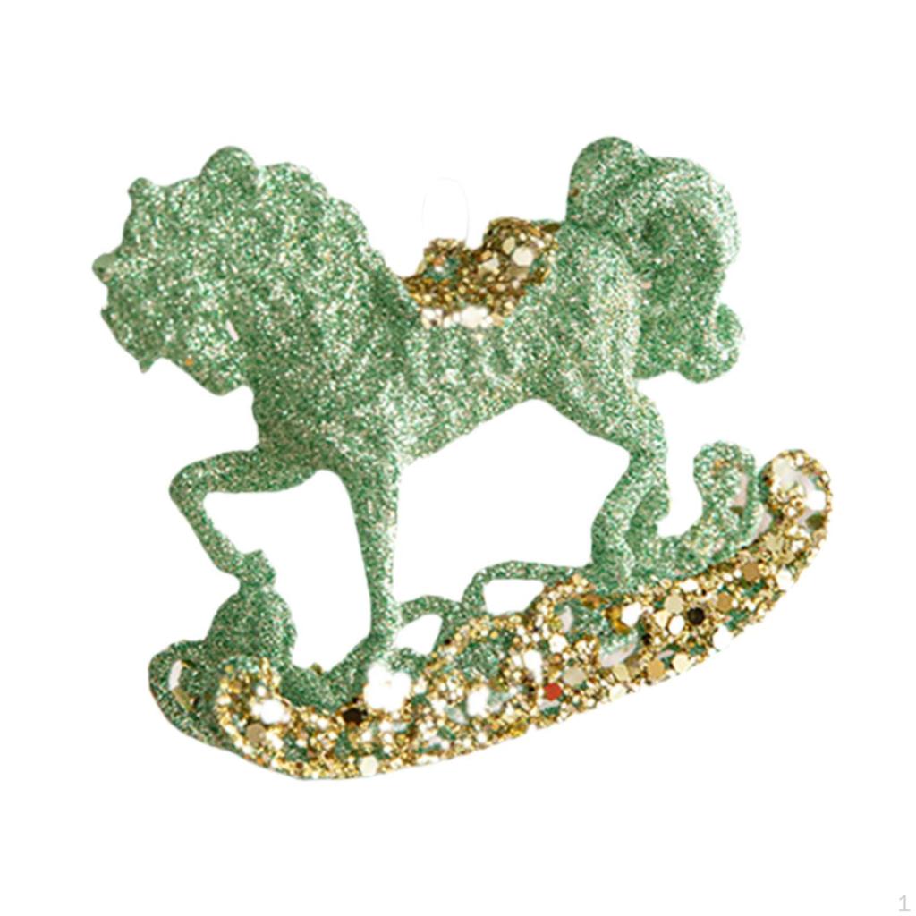 Christmas Tree Hanging Decoration Ornament Year Window Photo Prop Sequin Embellishment