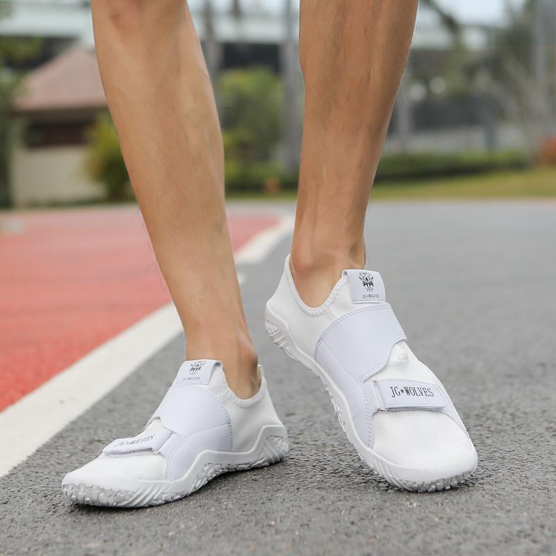Women Light Elastic Training Shoes Men's Weightlifting Squat Shoes Barefoot Gym Fitness Sneakers Casual Sports Shoes Non-slip