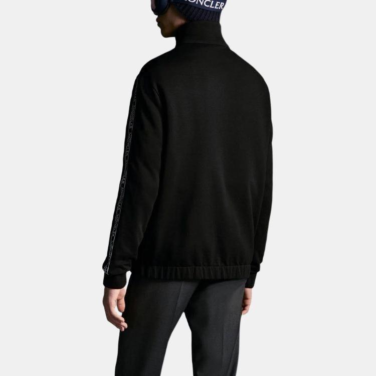 Moncler SS21 Jackets Men's Black Stand Collar Moderate G20918G00028809KR999