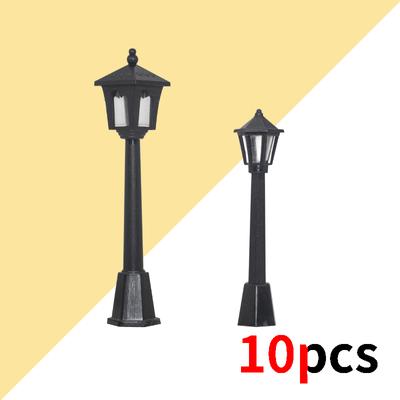 10 Stück Weihnachtslicht Simulation Straßenlaterne Licht Weihnachtsfeier DIY Heimdekoration Neujahrsdekoration