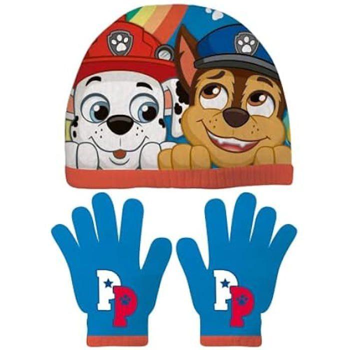 Ensemble bonnet et gants Nickelodeon Paw Patrol - ARDITEX - Taille 48/51 - Couleur bleue