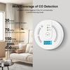 Carbon Monoxide Detector Co Gas Monitor Alarm Battery Powered Co Sensor Detector With Led Digital Display For Home,Depot Test