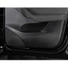 4Pcs Carbon Fiber Look PU Leather Door Anti-Kick Cover Sticker For Tesla Model Y