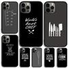 Baking Cook Chef Phone Case Cover For iPhone 17 Air 15 16 14 11 12 13 Pro MAX Plus Coque
