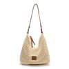 Beach Travel Large-capacity Shoulder Bag Women's 2025 Summer New Handwoven Bag Fashion Commuter Messenger Bag