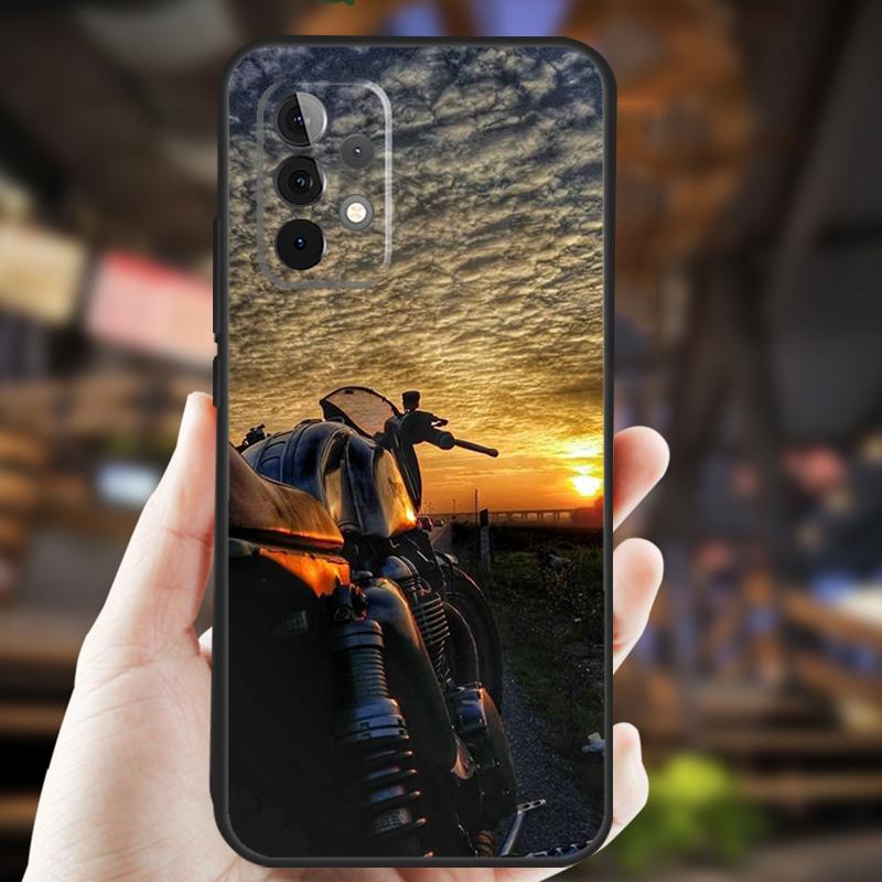 Fashion Motorcycle Man Case For Samsung Galaxy A13 A23 A33 A53 A73 A14 A34 A54 A12 A22 A32 A52 A72 A51 A71 Cover