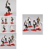 Michael Jackson 4-inch Pose Figurines Set Premium Quality Collectible Gift For Fans