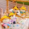 Kindergarten Guinea Pig Plush Keychain With Hat And Clothing Design For Backpack Decoration And Gifts