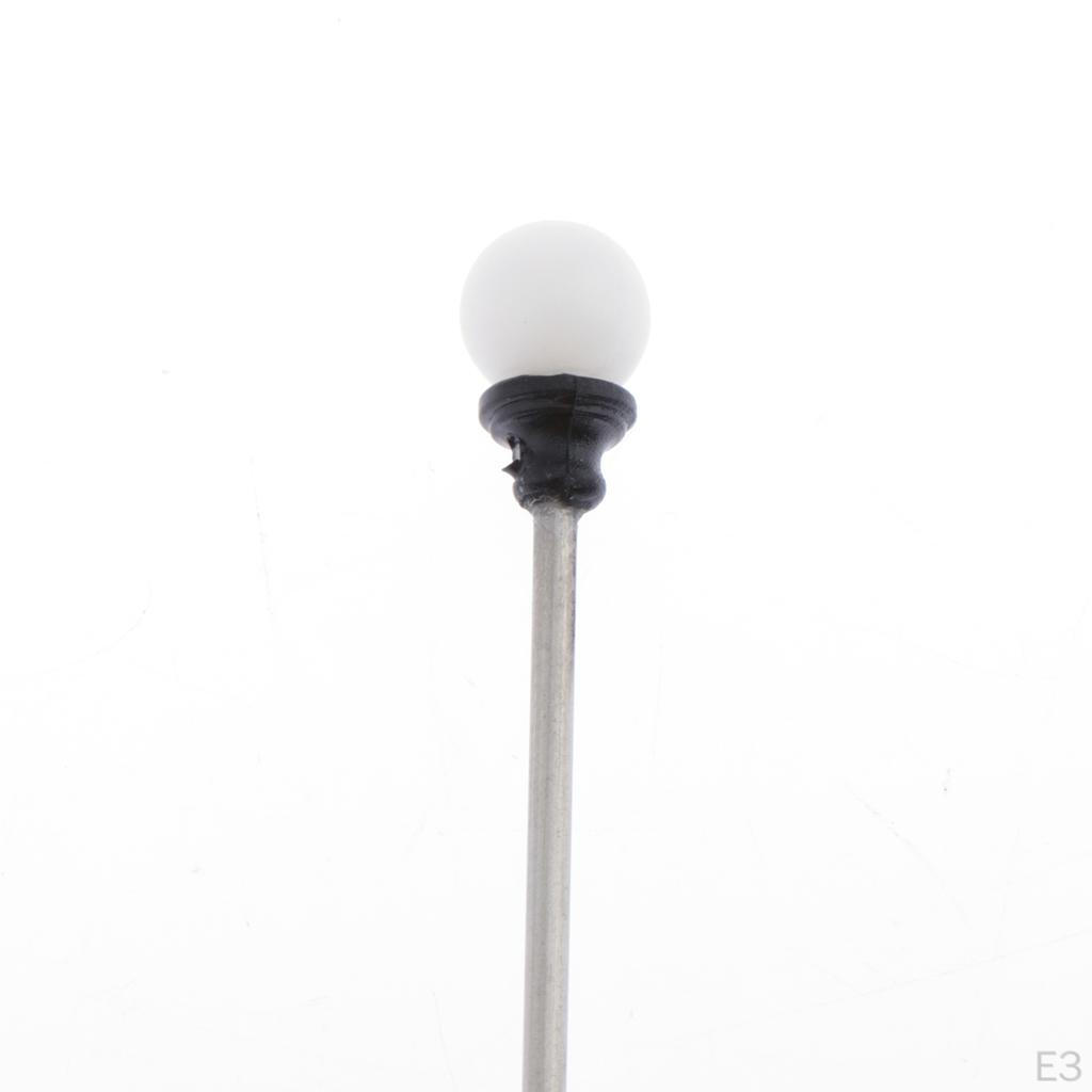 10 1: 100 Miniature DIY Model Building Street Lights LED Lamp